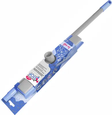 Produktbild von gummibesen 31cm mit Teleskopstiel stiel 120cm PRESTIGE