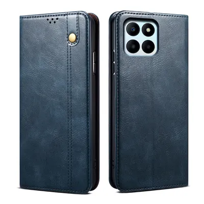 Obrázek produktu pro Pouzdro pro Honor X6b kožené flip pouzdro peněženka s funkcí stojánku modré