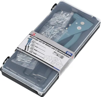 Obrázek produktu pro KRAFTMANN 401 Nýtovací sada , 60 různých nýtů
