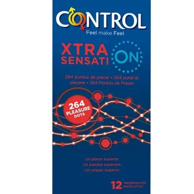 Zdjęcie produktu dla Prezerwatywy Control Xtra Sensation 12 sztuk