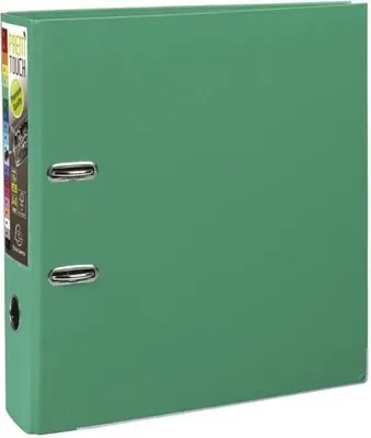 Produktbild von Exacompta Ordner PREM'TOUCH PP 2-Ringe Rücken 80mm DIN A4 Überbreite Grün