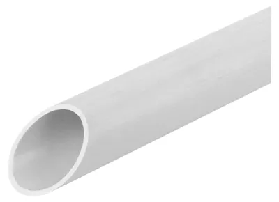 Image de 2 mètres Tuyau en plastique, solide, gris - Tuyau d'installation en plastique 25mm FPKu-EM-F 25 2m