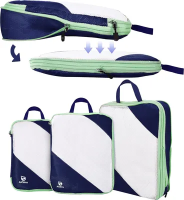 Produktbild von Organizer-Koffer - platzsparend - 3-teilig - dunkelblau