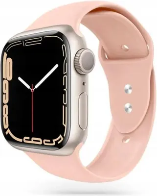 Produktbild von Armband für Apple Watch 4 5 6 SE, Gummi, Größe 38/40