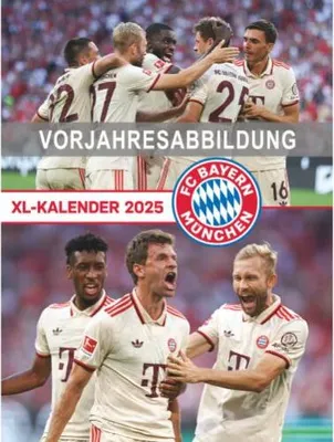 Produktbild von FC Bayern München 2026 Posterkal. 48x64
