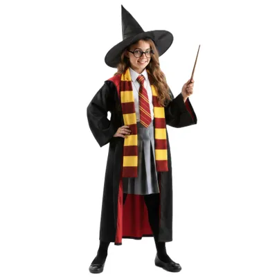 Productafbeelding van Kostuum: Heks, tovenares, heks. Halloween. Veel accessoires. 155 cm