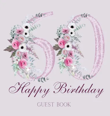 Produktbild von Happy 60th birthday guest book (hardback)