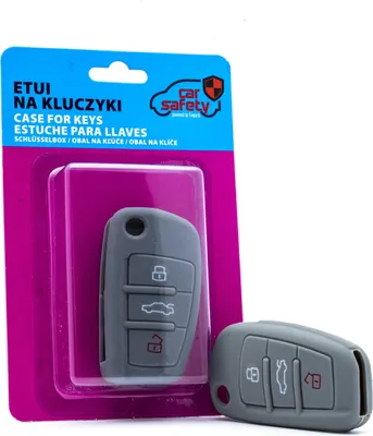 Obrázek produktu pro Silikonový kryt klíče GREY pro Audi