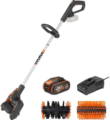Produktbild von Worx Multi-Multiflächenbürsten Set 20V inkl. 1x 4.0 Ah Akku und Ladegerät