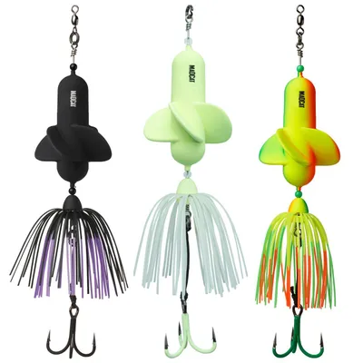 Produktbild von Madcat A-Static Propeller Teaser 26cm - Wallerteaser, Gewicht / Farbe:150g / Black