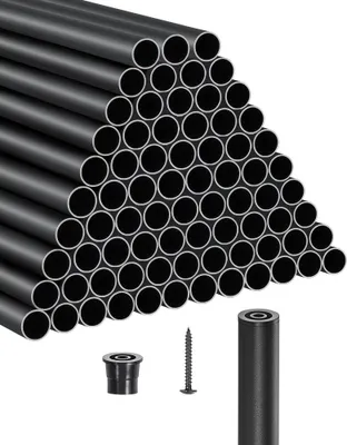 Obrázek produktu pro sada 101 zábradlí - schodišťové zábradlí φ19x813mm - kulaté ozdobné hliníkové zábradlí - součásti zábradlí