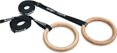 Produktbild von Sport-Thieme Turnringe-Set "Indoor", Schwarz, Erwachsene