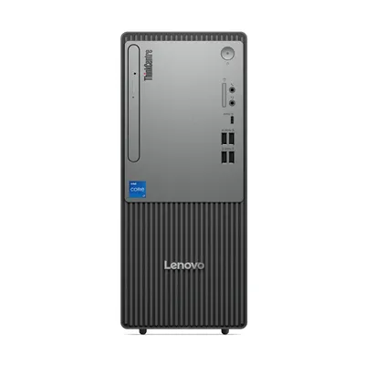 Image de Lenovo ThinkCentre neo 50t Gen 5 Intel® Core™ i5 i5-14400, 16 Go de mémoire vive DDR5-SDRAM, SSD de 1 To, Windows 11 Pro, PC tour noir