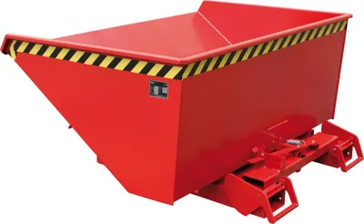 Produktbild von Bauer Kippbehälter 4A 900, lackiert, Feuerrot