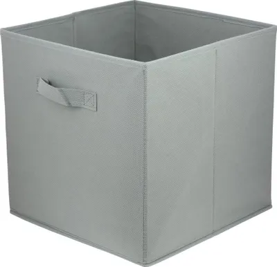 Produktbild von Lavita Storage Box | faltbare Aufbewahrung Boxen 31 x 31 x 31 cm | Schubladen-Organizer Box| Ordnungssysteme für Kleidung | Kleideraufbewahrung & Organisation | hellgrau | 1 stück