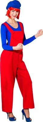 Produktbild von Orlob 9870, Maskenkostüm, Erwachsener, Rot, Rot
