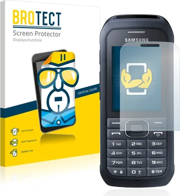 Produktbild von 2x Für Samsung Xcover 550 Schutzfolie BROTECT Displayschutz Display Schutz Folie Klar Transparent