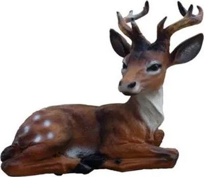 Immagine prodotto di Cervo figura statua statue figure decorazione giardino scultura 45 cm nuovo