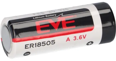 Produktbild von EVE ER18505/S Lithium Batterie 3,6V – 18505 Li-SOCl₂ Industriezelle