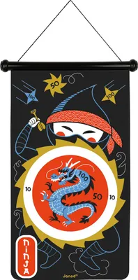 Produktbild von Janod Dartspiel magnetisch Ninja für Kinder - Geschicklichkeitsspiel