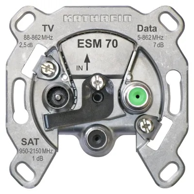 Zdjęcie produktu dla Kathrein ESM 70, TV + Radio, Metaliczny, Metal, 70 mm, 70 mm, 20 mm