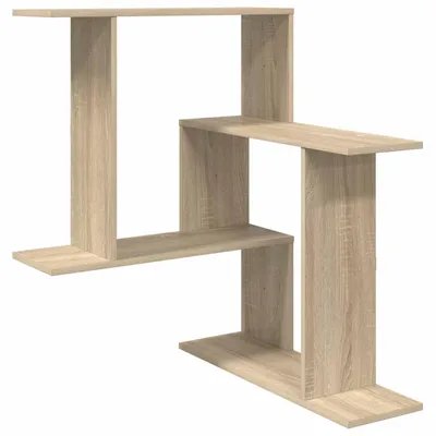 Obrázek produktu pro vidaXL Nástěnná police Sonoma, dubový Imitace, 67 x 67 x 87 cm, dřevotříska
