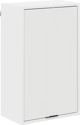 Produktbild von "WINTER SALE" Badezimmerschrank Weiß 39 x 23,5 x 65 cm Holzwerkstoff & Metall - Spiegelschränke NEU8816260