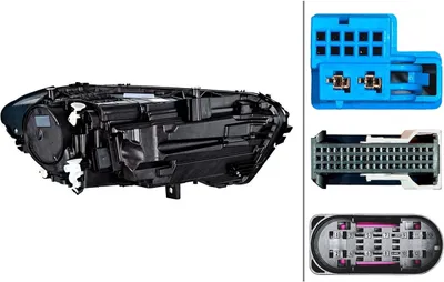 Produktbild von HELLA Scheinwerfer Links passend für MERCEDES-BENZ A-Klasse (W177) 1EX 015 390-711