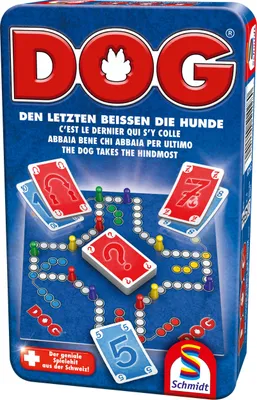 Zdjęcie produktu dla Schmidt Spiele DOG, Gra planszowa, Rodzina, Gra rodzinna