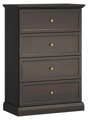 Image de Commode LUCARA - noir-brun