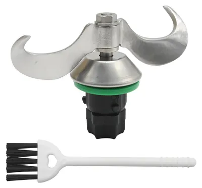 Deegmes aus Edelstahl mit Bürste, für Thermomix TM5/TM6/TM7