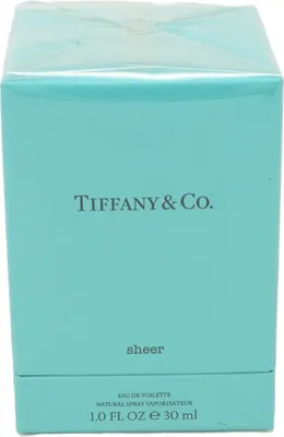 Obrázek produktu pro Tiffany & Co. Sheer, 75 ml, Černý rybíz, Elegantly wrapped in notes of blackcurrant, vert de mandarine and ylang ylang, the scent..., Ylang-ylang, Elegantly wrapped in notes of blackcurrant, vert de mandarine and ylang ylang, the scent..., Kosatec
