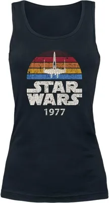 Produktbild von Star Wars Tank-Top Damen X-Wing 77 schwarz S