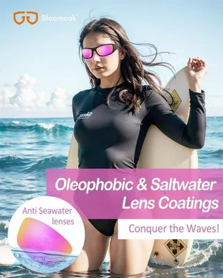 Produktbild von Famanu Sonnenbrille Gepolarisiert Schwarz UV400 CAT 4 für Fotofobie Sport Uni