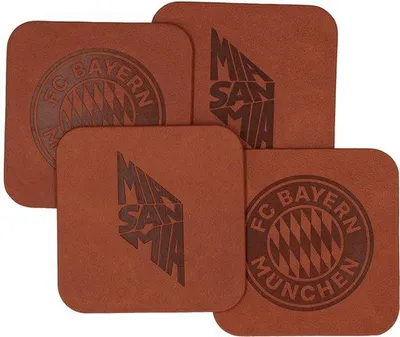 Obrázok produktu pre Sada 4 podtáckov FC Bayern Mníchov