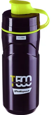 Zdjęcie produktu dla Butelka termiczna POLISPORT T500 Black/Lime Green 500/650ml