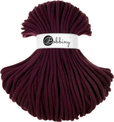 Obrázok produktu pre Bobbiny Jumbo 9 mm 100 m Burgundy Špagát