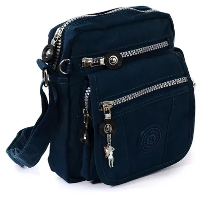 Produktbild von Bag Street Damen Herren Crossover Tasche navy blau Nylon D2OTJ215B