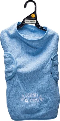 Produktbild von Beeztees Hundebademantel Aras blau, Größe: 32 cm