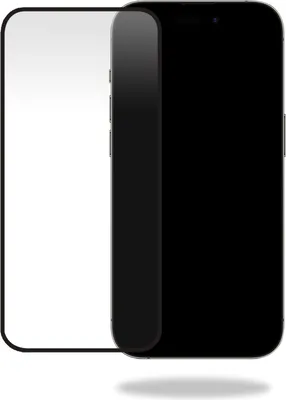Produktbild von Mobilize iPhone 14 Pro Panzerglas Gehärtetes Glas Displayschutz Privacy - Hüllenfreundlich - Schwarz