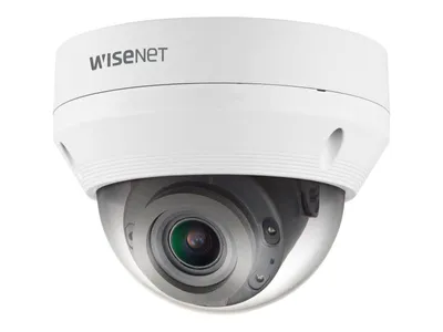 Zdjęcie produktu dla Hanwha QNV-8080R, Kamera bezpieczeństwa IP, Zewnętrzna, Przewodowa, Chińska uproszczona, Chińska tradycyjna, Czeska, Niemiecki, Holenderski, Angielski, Hiszpański,..., Sufit, Biały