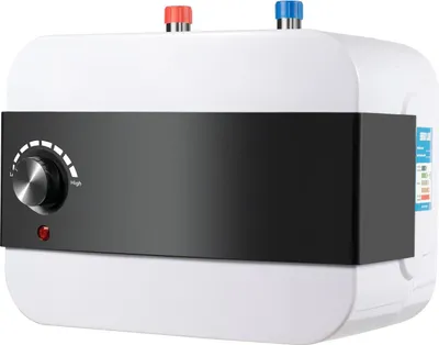 Produktbild von Elektrischer Durchlauferhitzer für Wasserhahn - 220 V 1500 W - Sofortige Erwärmung - Temperaturregler - Für Küche & Bad - 304/316L Edelstahl, ABS - Weiß/Schwarz