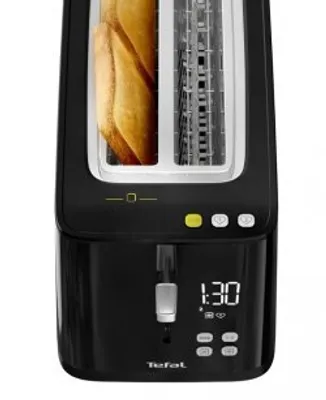 Obrázok produktu pre Tefal Smart'N Light XL TL6408, 2 krajcov, Čierna, Tlačidlá, LED, 1700 W, 1700 W