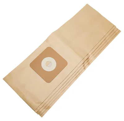 Produktbild von vhbw 5x Staubbeutel kompatibel mit Nilfisk GU700A Staubsauger - 41cm x 25,5cm braun