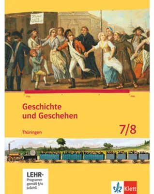 Immagine prodotto di Geschichte und Geschehen. Ausgabe für Thüringen. Schülerbuch mit CD-ROM 7./8. Klasse