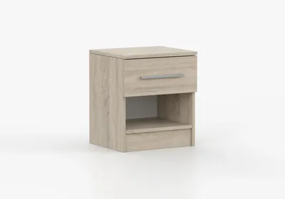 Produktbild von Nachttisch EXLA III Sonoma Eiche Nachtkommode mit Schublade Beistelltisch Schlafzimmer Modern