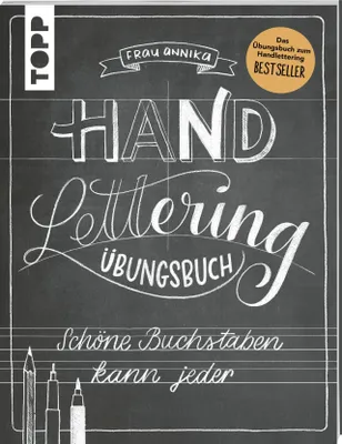 Produktbild von Handlettering. Die Kunst der schönen Buchstaben. Übungsbuch