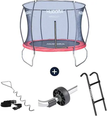 Produktbild von HUDORA Fantastic Trampolin 300V inkl. Zubehör (Komplett-Set)