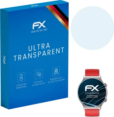 Produktbild von atFoliX FX-Clear 3x Schutzfolie kompatibel mit Knauermann Pro Rund 2 (2023) Displayschutzfolie
