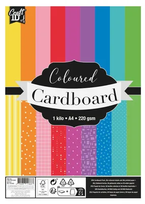 Image de Gekleurd Karton A4 220gsm, 72st.